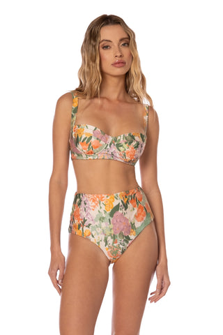 Sicilia Traje de Baño Parte Inferior de Cintura Alta