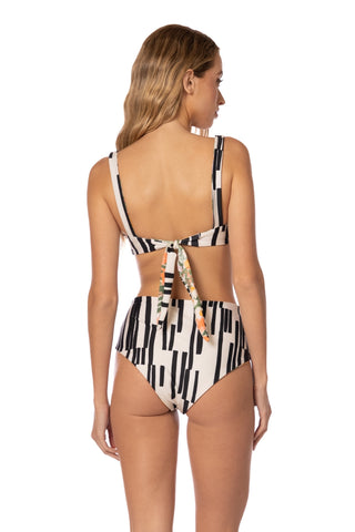 Sicilia Traje de Baño Parte Inferior de Cintura Alta