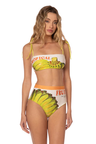 Sicilia Panty Traje de Baño Cintura Alta