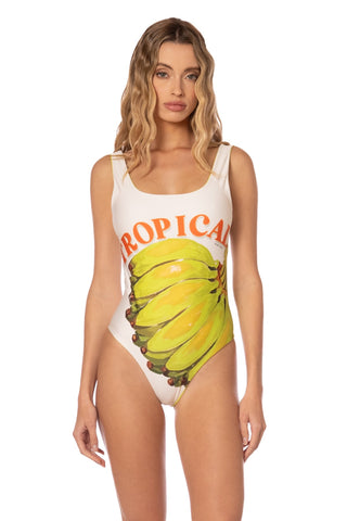 Denver Swimwear Traje de Baño Deportivo de Una Pieza