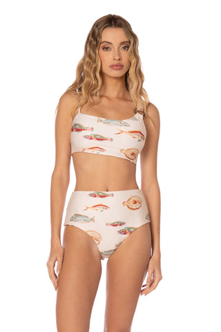 Top de un hombro Luisa Swimwear